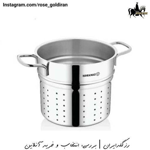 سبد پاستا سایز 20 استیل کرکماز مدل پرولاین