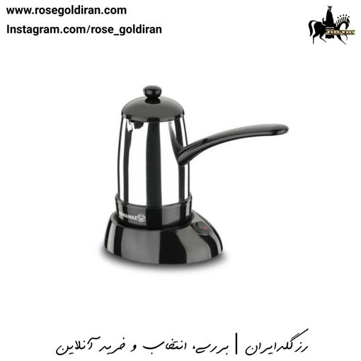 قهوه جوش برقی کرکماز مدل اسمارت (400 وات - مشکی)