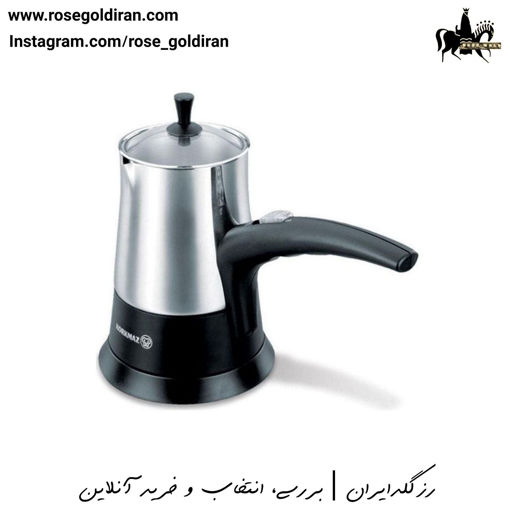 قهوه جوش برقی کرکماز مدل ویژن (400 وات - مشکی)