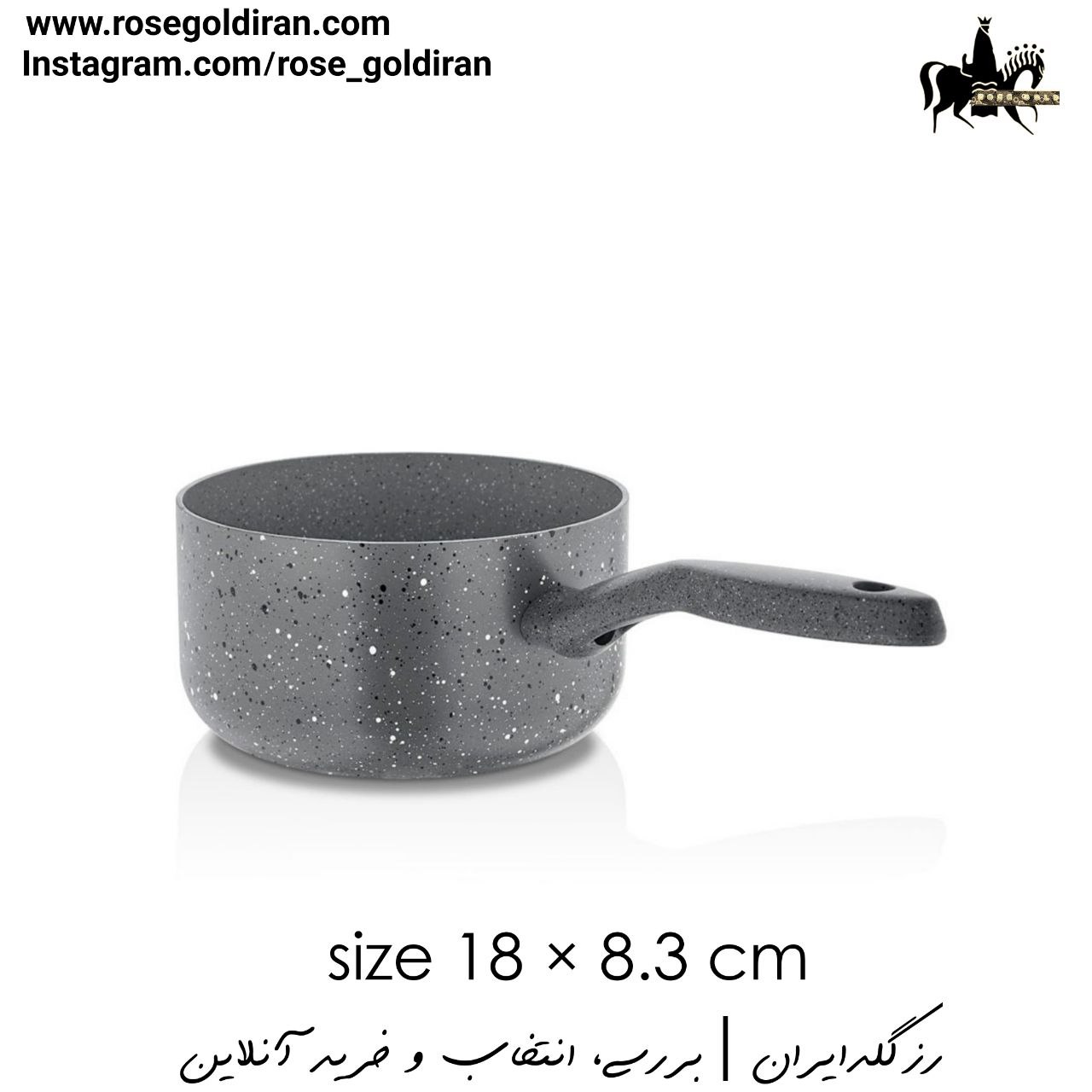 روغن داغ کن نچسب کرکماز مدل میا سایز 8.3×18سانتی متر